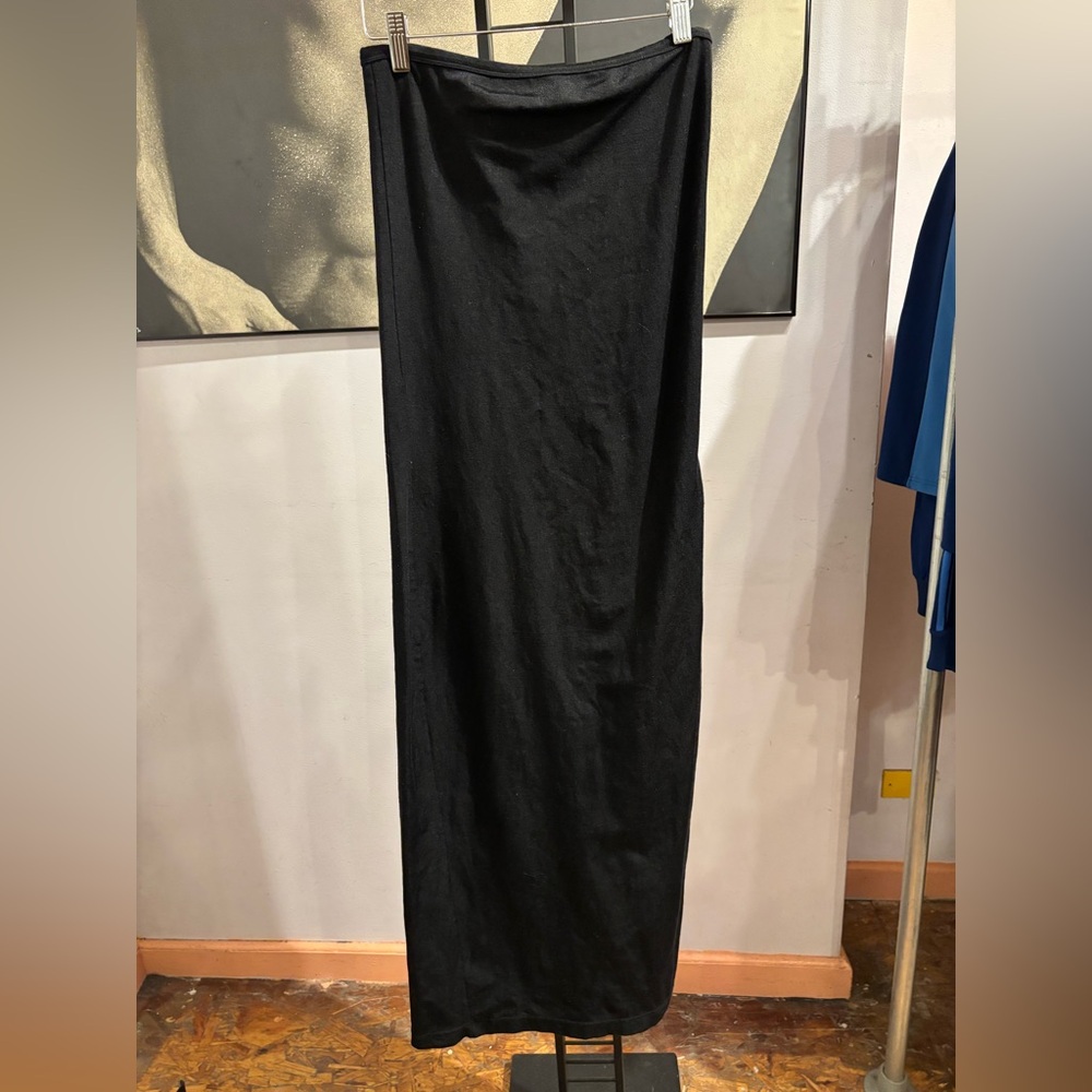 Comme des Garcons Black Maxi Skirt 1990s